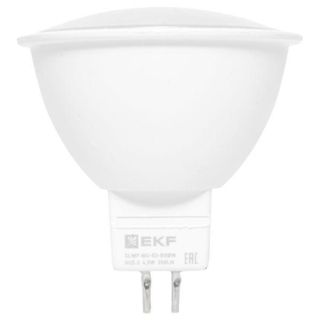 Лампа GU5.3 4.5W WIFI RGBW Умная Connect EKF slwf-gu-53-rgbw Лампа GU5.3 4.5W WIFI RGBW Умная Connect EKF slwf-gu-53-rgbw
