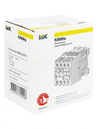 Контактор КМИе-23211 32А 110В/АС3 1НЗ GENERICA KKME21-032-110-01 Контактор КМИе-23211 32А 110В/АС3 1НЗ GENERICA KKME21-032-110-01