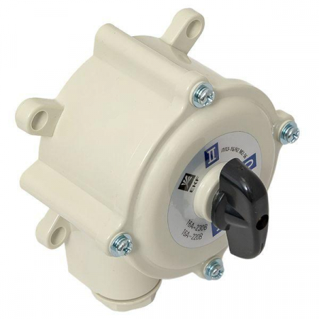 Переключатель пакетный 1-кл. 16А IP56 ПП 3-16/Н2 М2 пл. беж. EKF pp-3-16-4