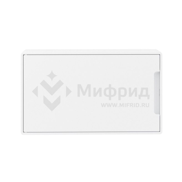 Щиток настенный Фрейм (FRAME) ЩРн-п-18 18мод. с бел. дверцей с 2 шинами PEN на 8 и 10 отверст. бел. DKC F18W1WW