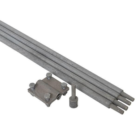 Комплект заземления безмуфтовый 6м (стержни d16мм) HZ EKF gc-25601 Комплект заземления безмуфтовый 6м (стержни d16мм) HZ EKF gc-25601