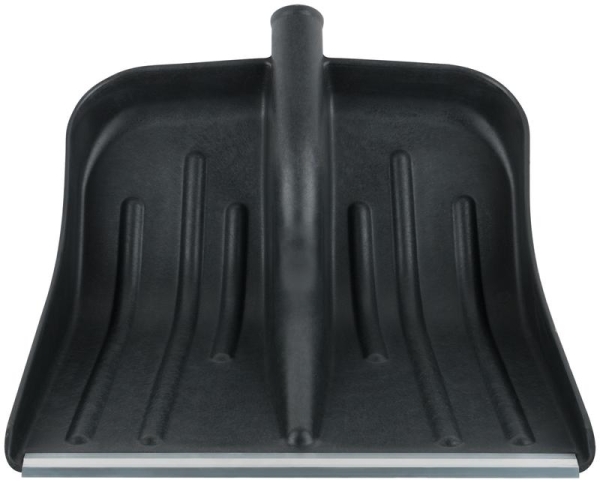 Лопата для уборки снега малая 360х400мм без черенка пластик. 68098