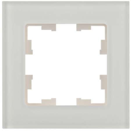 Рамка 1-м BRITE РУ-1-2-Бр стекло бел. матов. IEK BR-M12-G-31-K01 Рамка 1-м BRITE РУ-1-2-Бр стекло бел. матов. IEK BR-M12-G-31-K01