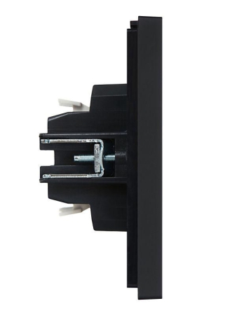 Выключатель 1-кл. СП FORTE&PIANO 10А FP102 с индикацией черн. IEK FP-V10-1-10-1-K02