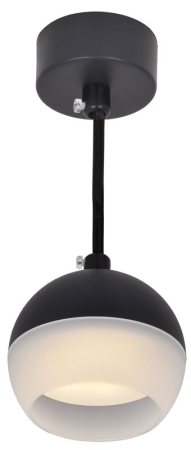 Светильник 4012 подвесной под лампу GX53 черн. IEK LT-UCB0-4012-GX53-1-K02