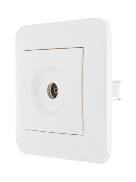 Розетка телевизионная оконечная TV СП Karina механизм жемчуж./бел. перламутр. LEZARD 707-3088-130 Розетка телевизионная оконечная TV СП Karina механизм жемчуж./бел. перламутр. LEZARD 707-3088-130