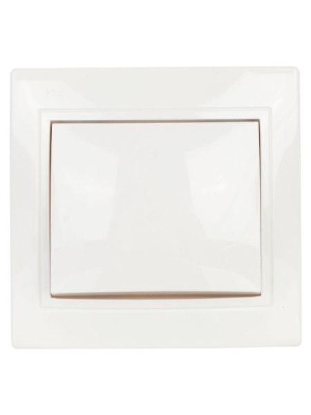 Выключатель 1-кл. СП Кварта ВС10-1-0-КБ-44 10А IP44 бел. IEK KV-V10-10-44-K01