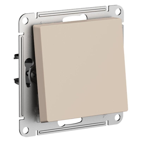 Выключатель AtlasDesign (сх. 1) 10AX с самовозвратом механизм песочн. SE ATN001215