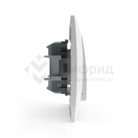 Переключатель проходной 1-кл. СП AVA 10А IP20 в сборе бел. TOKOV ELECTRIC TKL-AV-P1F-C01