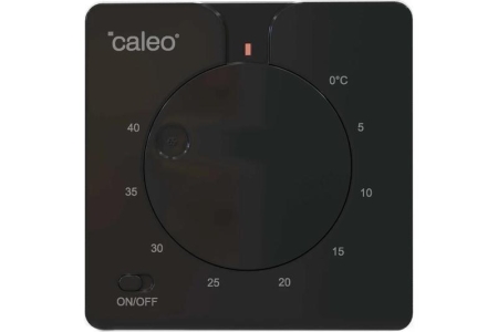 Терморегулятор C430 black встраиваемый аналоговый 3.5кВт CALEO 0К-00000791 Терморегулятор C430 black встраиваемый аналоговый 3.5кВт CALEO 0К-00000791