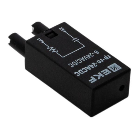 Модуль защитный RC 6-24В AC/DC для промежуточных реле RP AVERES EKF rp-rc-24ACDC Модуль защитный RC 6-24В AC/DC для промежуточных реле RP AVERES EKF rp-rc-24ACDC