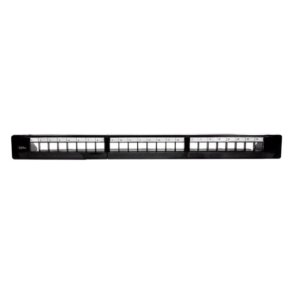 Патч-панель модульная для Keystone Jack 19дюйм под 24 модуля UTP 1U SUPRLAN 10-0401