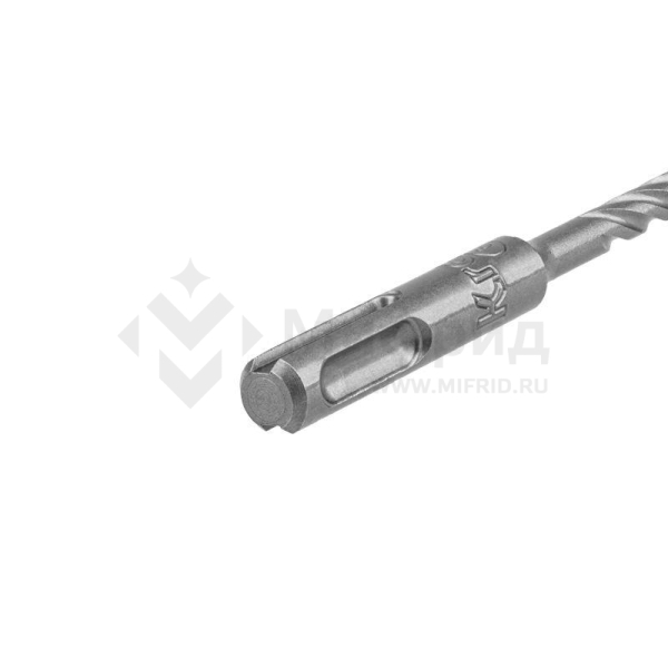 Бур по бетону SDS-Plus SUPER 6х110мм профессиональный цельная крестовая пластина Kranz KR-91-0452