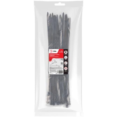 Хомут кабельный 4.8х400 черн. NO-225-206 (уп.25шт) Эра Б0066015 Хомут кабельный 4.8х400 черн. NO-225-206 (уп.25шт) Эра Б0066015