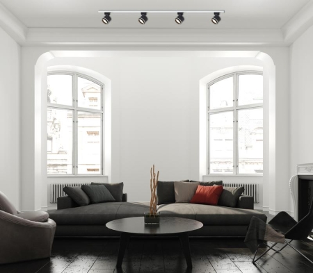 Светильник трековый Flip 15Вт GX53х1 IP20 Voltega VGL7191DLT-01B