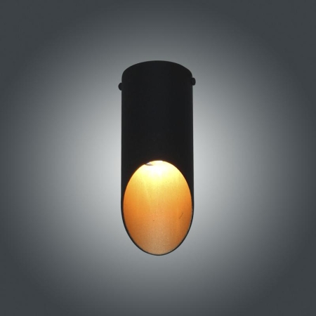 Светильник "Соната" 111 НПБ 01-25-101 G9 [ИМ] потолочн. черн./зол. Элетех 1005405287