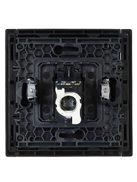 Розетка компьютерная RJ45 кат.5E FORTE&PIANO FP132 черн. IEK FP-K10-1-K02 Розетка компьютерная RJ45 кат.5E FORTE&PIANO FP132 черн. IEK FP-K10-1-K02