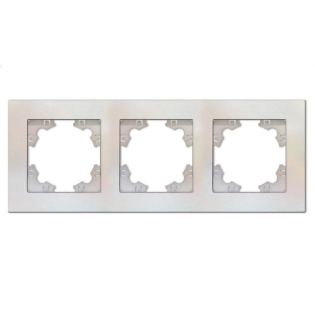 Рамка 3-м Афина универс. жемчуж. Universal A0045-OBr Рамка 3-м Афина универс. жемчуж. Universal A0045-OBr