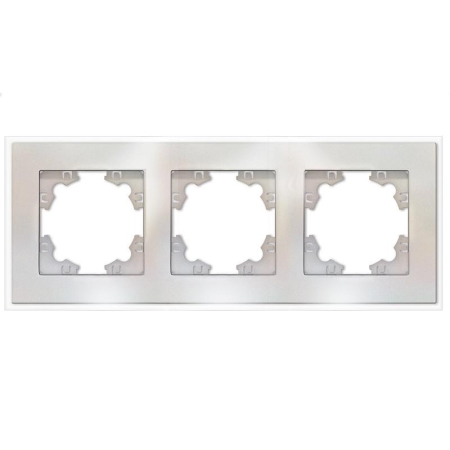 Рамка 3-м Афина стеклянная жемчуж. UNIVersal 2262 Рамка 3-м Афина стеклянная жемчуж. UNIVersal 2262