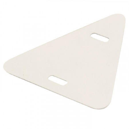 Бирка кабельная маркировочная У-136 (треугольник) (уп.100шт) EKF mt-136-t