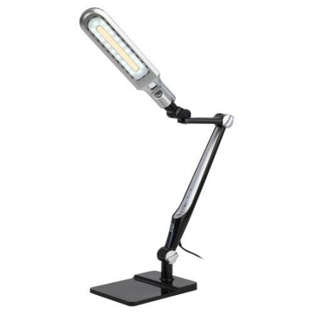 Светильник светодиодный NLED-497-12W-BK настол. на струбцине и с основанием черн. Эра Б0052771