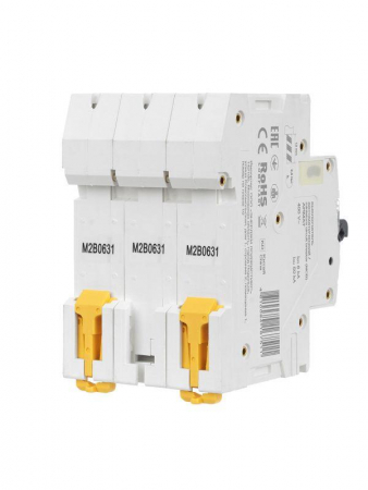 Выключатель автоматический модульный 3п B 6А M10N ARMAT IEK AR-M10N-3-B006 Выключатель автоматический модульный 3п B 6А M10N ARMAT IEK AR-M10N-3-B006