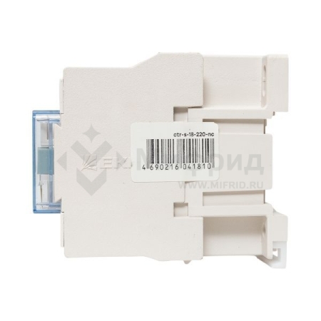 Контактор КМЭ-1 18А кат. 230В AC 1НЗ EKF ctr-s-18-220-nc