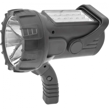 Фонарь-прожектор аккумуляторный кемпинговый 94 975 NPT-SP12-ACCU 1LED 3Вт 18 + 4LED аккум. 3.7В 4А.ч NAVIGATOR 94975