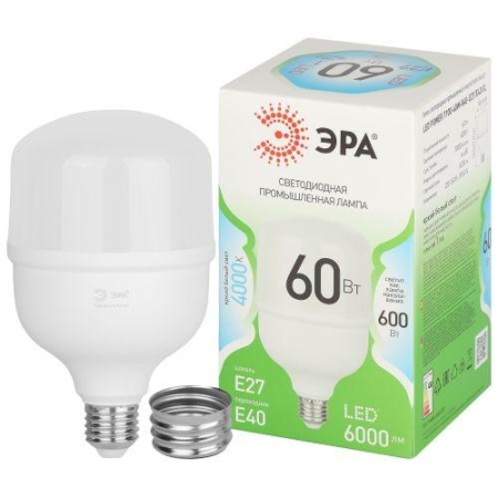 Лампа светодиодная GREEN LINE POWER T100-60W-840-E27/E40 GL 60Вт колокол 4000К яркий свет бел. E27/E40 Эра Б0067072 Лампа светодиодная GREEN LINE POWER T100-60W-840-E27/E40 GL 60Вт колокол 4000К яркий свет бел. E27/E40 Эра Б0067072