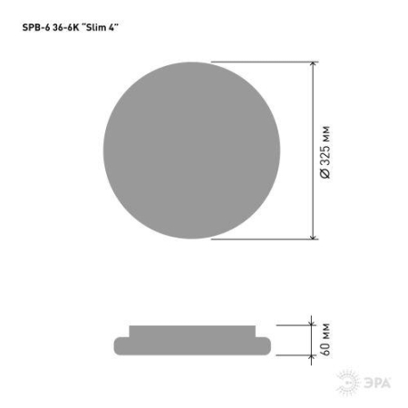 Светильник светодиодный Slim SPB-6 Slim 4 36-6K 36Вт 6500К потолочный без ДУ ЭРА Б0054084 Светильник светодиодный Slim SPB-6 Slim 4 36-6K 36Вт 6500К потолочный без ДУ ЭРА Б0054084