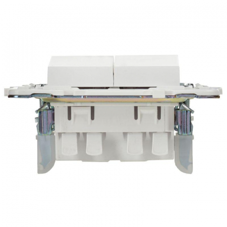 Выключатель проходной 2-кл. SKANDY 10А SK-V05W арктич. бел. IEK SK-V22-0-10-K01