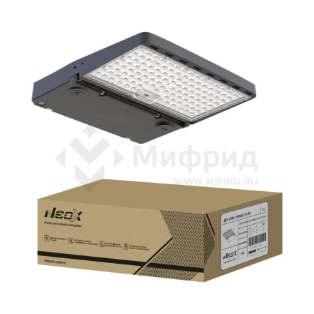 Светильник светодиодный ДКУ-LEVEL 150PA3C-PC-BL 100-240В 150/120/100Вт IP66 175лм/Вт 3CCT уличный 5лет NEOX 4690612062952