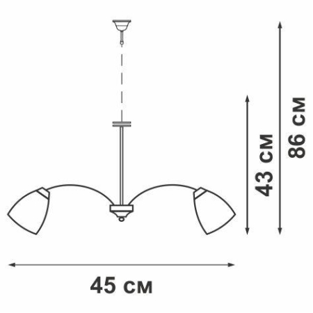 Люстра 3xE14макс. 40Вт Vitaluce V3197/3 Люстра 3xE14макс. 40Вт Vitaluce V3197/3
