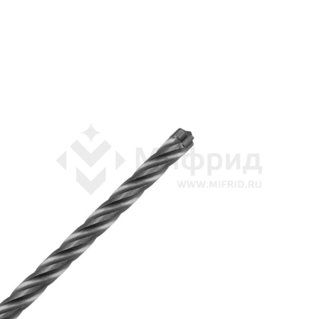 Бур по бетону SDS-Plus SUPER 6х160мм профессиональный цельная крестовая пластина Kranz KR-91-0453