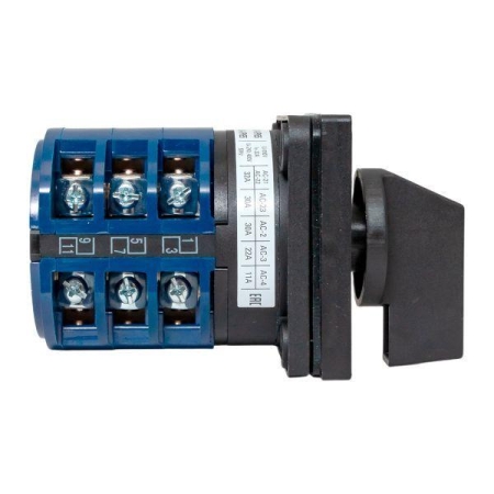 Переключатель кулачковый ПК-1-43 3п 32А "1-0-2" IP65 EKF pk-1-43-32-65 Переключатель кулачковый ПК-1-43 3п 32А "1-0-2" IP65 EKF pk-1-43-32-65