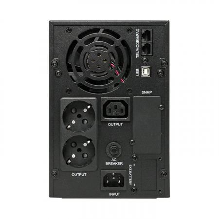 Источник бесперебойного питания линейно-интерактивный E-Power PSW 600 2000ВА напольный с АКБ 3х12В_9Ач PROxima EKF PSW-620TB