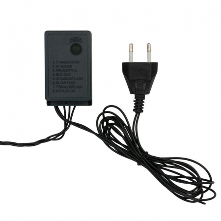 Гирлянда светодиодная "Мультишарики" 10м d17.5мм 80LED мультиколор 6Вт 220-240В IP65 с контроллером провод ПВХ темн. зел. Neon-Night 303-509-6 Гирлянда светодиодная "Мультишарики" 10м d17.5мм 80LED мультиколор 6Вт 220-240В IP65 с контроллером провод ПВХ темн. зел. Neon-Night 303-509-6