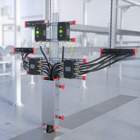 Комплект монтажных профилей на стойку для крепления 1 оболочки(ек) с видом защиты Ex e L300мм гор. оцинк. DKC EX-SPR03 Комплект монтажных профилей на стойку для крепления 1 оболочки(ек) с видом защиты Ex e L300мм гор. оцинк. DKC EX-SPR03