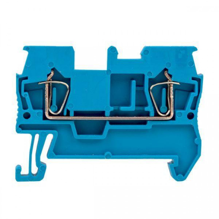Колодка клеммная ST-2.5 31А пружинная син. EKF plc-jxb-st-2.5-blue
