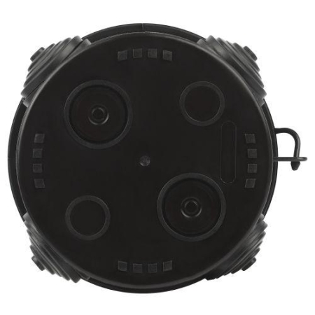 Коробка распаячная ОП 85х40мм с гермовводами 4 входа IP54 черн. KOR-85-40-4g-B Эра Б0061801