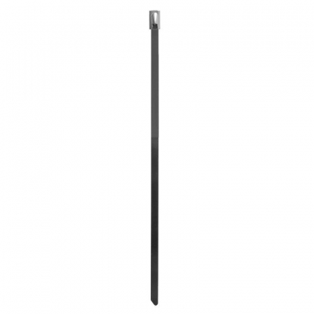 Хомут кабельный 8х300 нерж. сталь AISI 316 серебр. (уп.30шт) DKC 27612