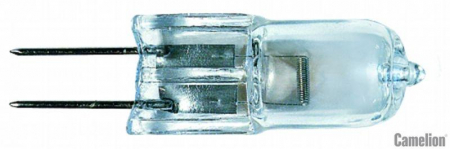Лампа галогенная JC 10Вт 12В капс. g4 Camelion 2167