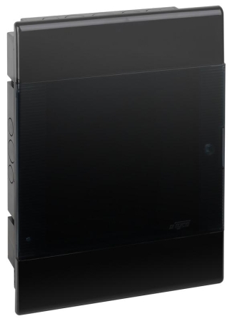 Щиток СП Тусо 24мод. с двер. 415х299х103мм черн. Ruvinil 68124Ч