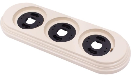 Рамка 3-м пластик песочн. зол. Bironi BF1-630-24 Рамка 3-м пластик песочн. зол. Bironi BF1-630-24