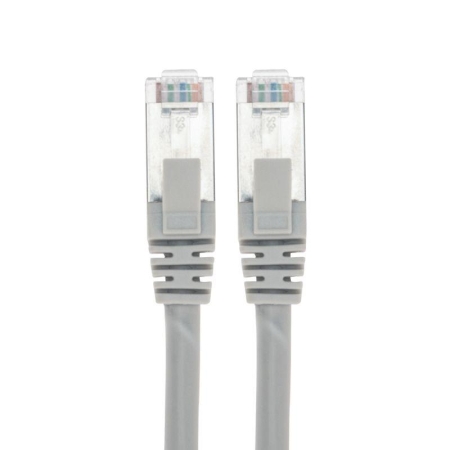 Патч-корд F/UTP кат.6 RJ45-RJ45 26AWG LSZH 0.5м сер. Rexant 02-0210-05 Патч-корд F/UTP кат.6 RJ45-RJ45 26AWG LSZH 0.5м сер. Rexant 02-0210-05