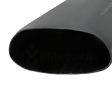 Трубка термоусадочная среднестен. клеевая 160/50 (3-4:1) черн. 1м Rexant 26-0160