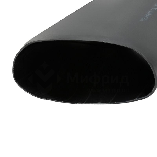 Трубка термоусадочная среднестен. клеевая 160/50 (3-4:1) черн. 1м Rexant 26-0160