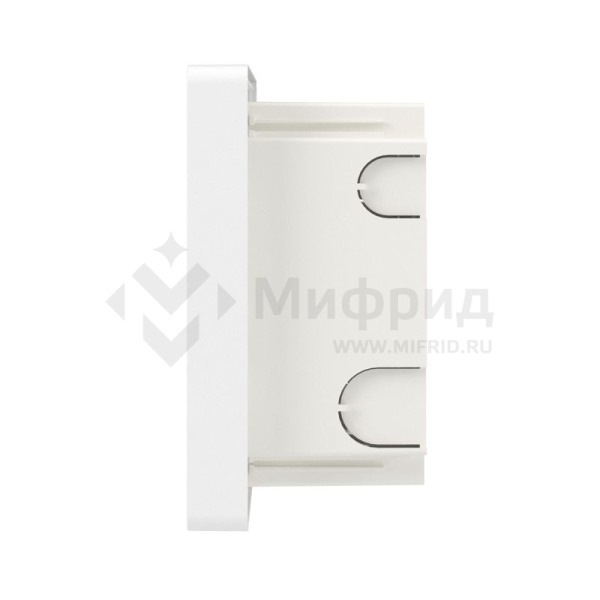 Щиток встраиваемый Фрейм (FRAME) ЩРв-п-8 8мод. IP41 с тонированной дверцей с 2 шинами PEN на 6 и 8 отверст. бел. DKC F08B1WD