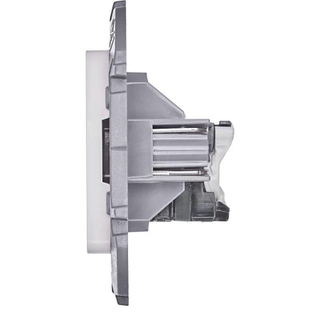 Розетка компьютерная Inspiria RJ45 кат.6 UTP механизм бел. Leg 673830 Розетка компьютерная Inspiria RJ45 кат.6 UTP механизм бел. Leg 673830