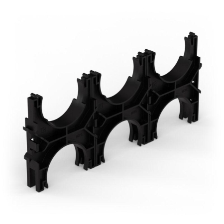 Кластер тройной двухсторон. для двустен. труб d75мм Промрукав PR13.02579